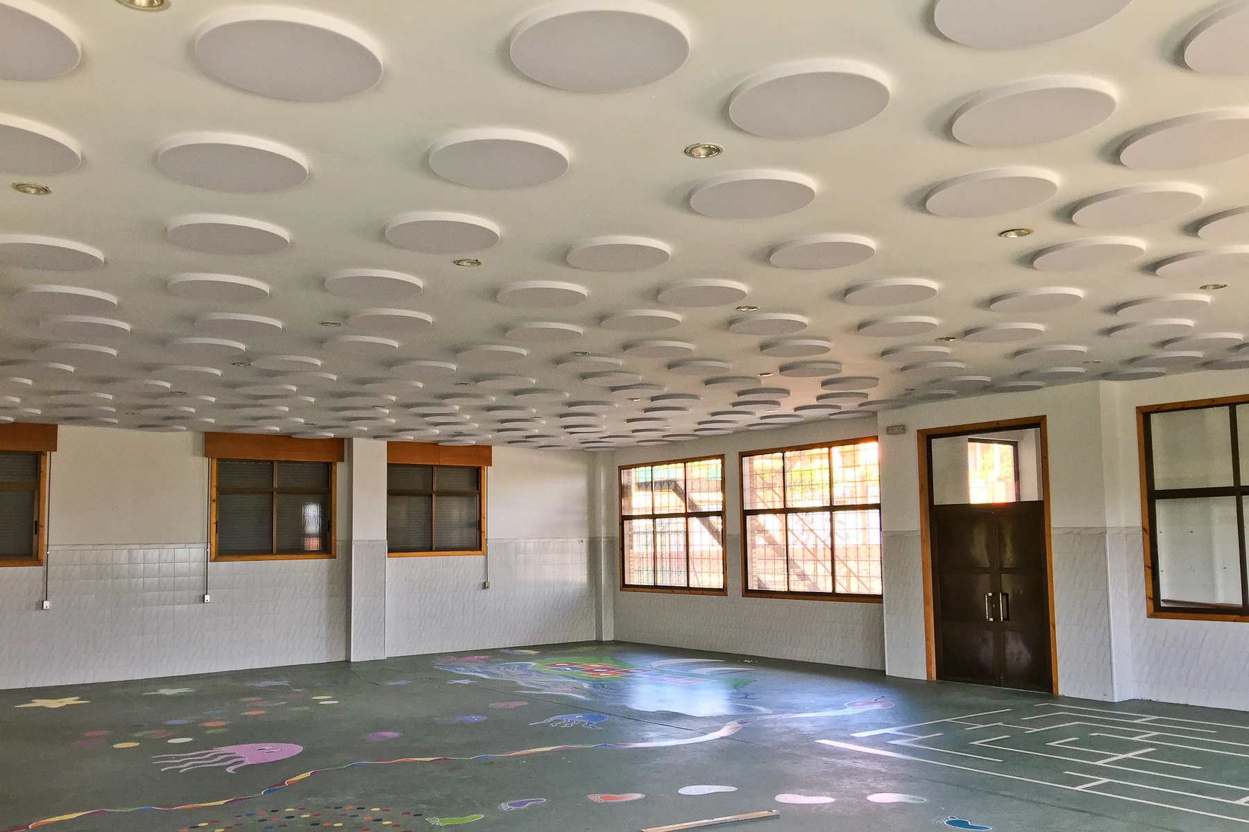 Il cortile della scuola San José di A Guarda non è più un mal di testa